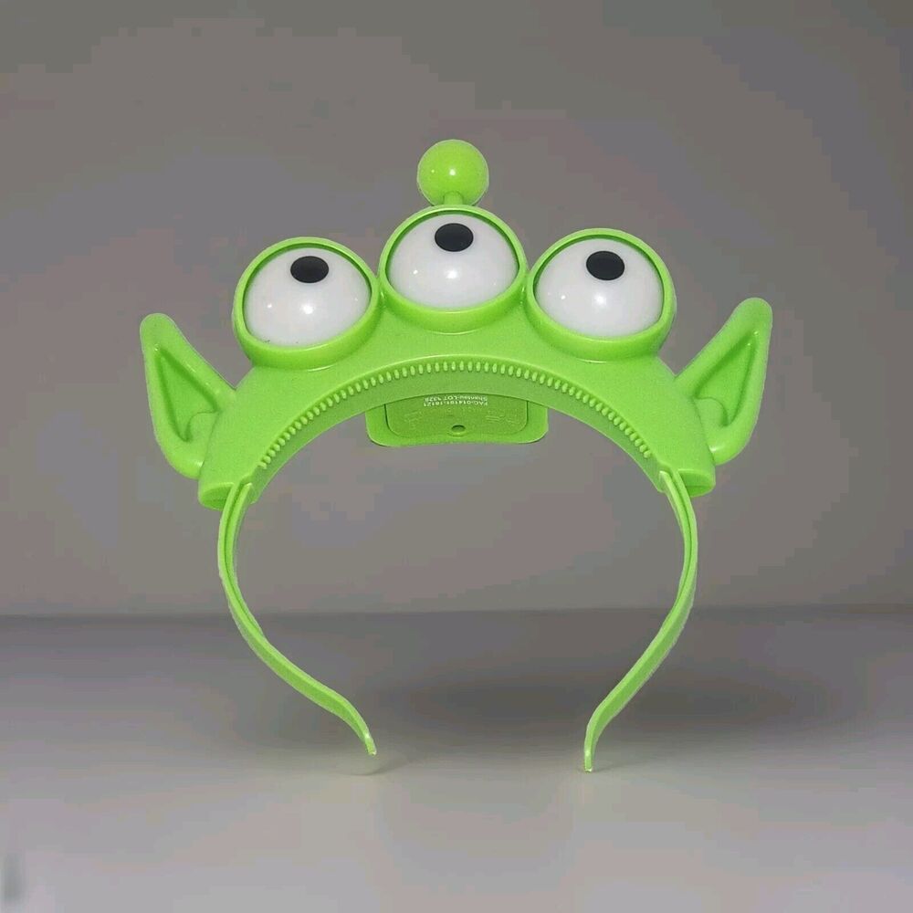 Disney Parks Toy Story Space Alien Plastic Kids Headband Mickey Ears